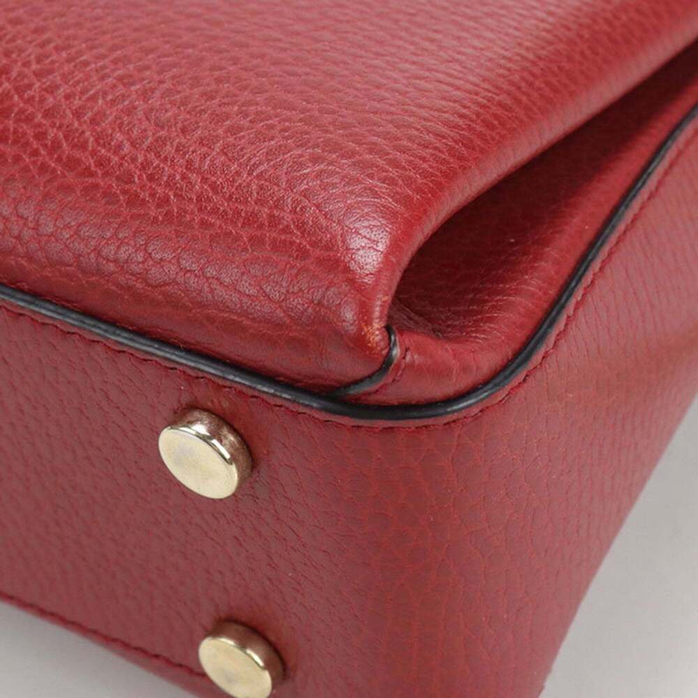 GUCCI Red Shoulder Bag - Picture 9 of 13